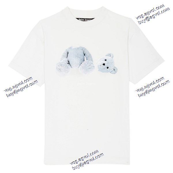 パーム エンジェルス Palm Angels 超人気美品◆ 2020秋冬 半袖Tシャツ コピーブランド 2色可選 20fw ICE BEAR SS T-SHIRT 